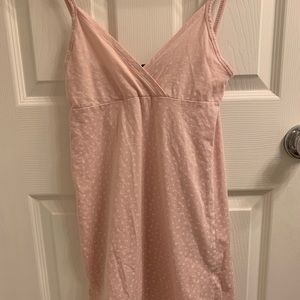 brandy melville pink amara dress